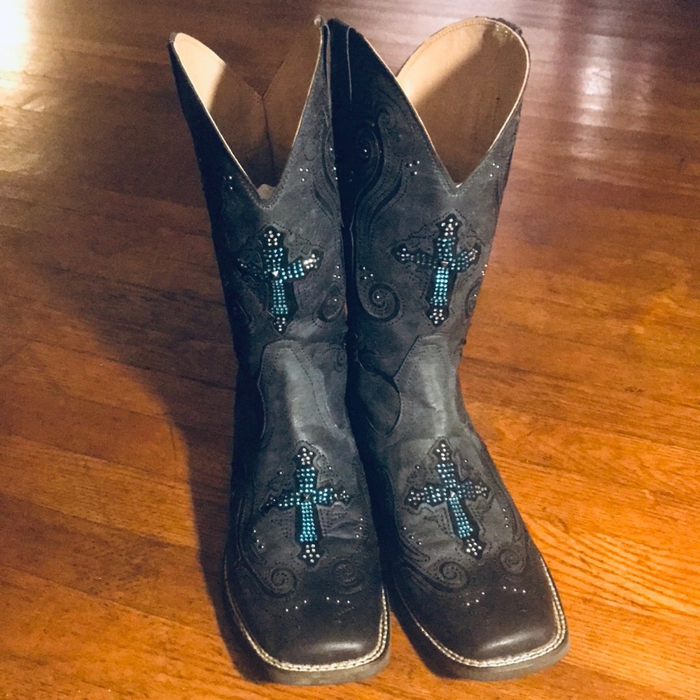 Roper Women’s Faith Black Boots